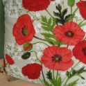 Leinen-Kissen „Poppy“ groß