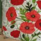 Leinen-Kissen „Poppy“ groß