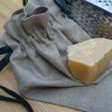 Leinen-Käse-Parmesan-Säckchen „Pronto“